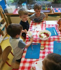 Zajęcia kulinarne metodą Montessori