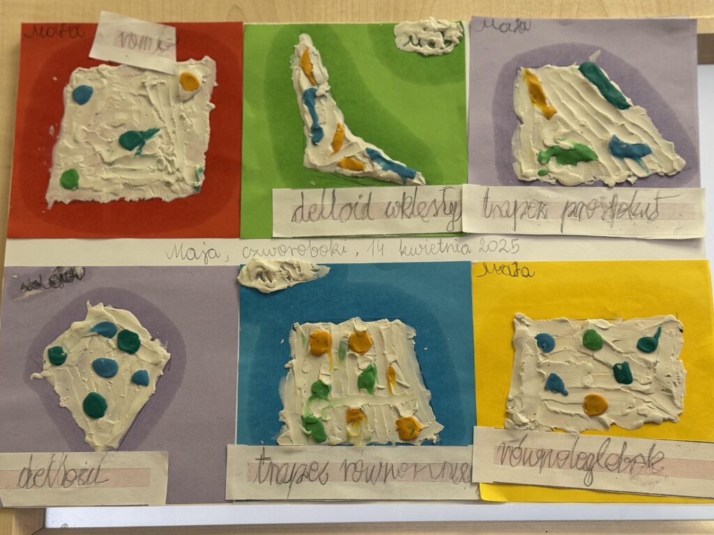 Geometria - metoda Montessori dla Dzieci